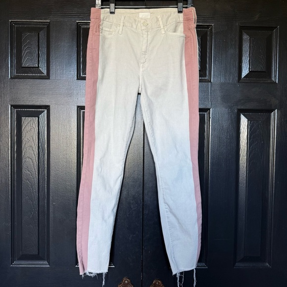 Mother Looker Ankle Fray So Far Gone Jeans Size 29 - Picture 4 of 12